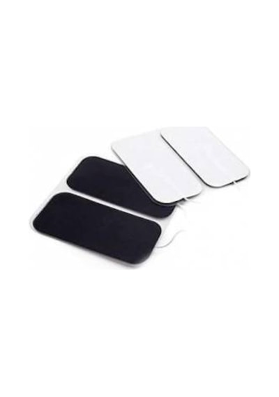 Tens Pedi Elektrodu 5X9 Cm Dikdörtgen 4'Lü 3 Paket (Pakette 12 Adet) Tens Elektrodu 5X9 Çok Renkli
