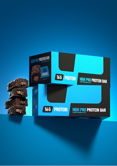 Hıq High Pro Protein Bar 6x55g Chocolate Brownıe Flavored