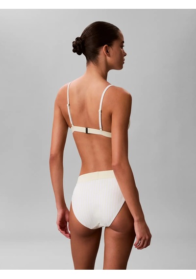 Calvin Klein Trıangle Yeşil Üçgen Bikini Üst