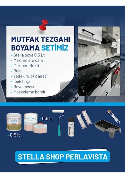 Stella Tezgah Boyama Seti Diğer