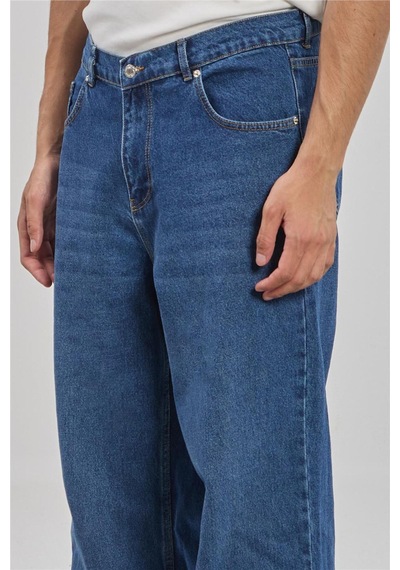 Barrels And Oıl Erkek Relaxed Fit Jean Pantolon - Mavi Mavi