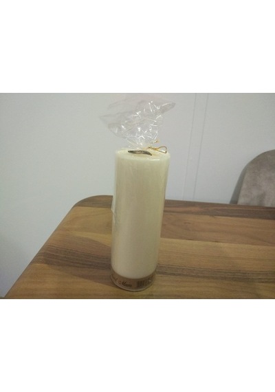 Bozkurt Silindir Mum 7*20Cm Krem (376046268)