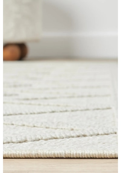 Seyran Halı Loopy 620 Krem-bej %50 Polyester - Polipropilen Yolluk