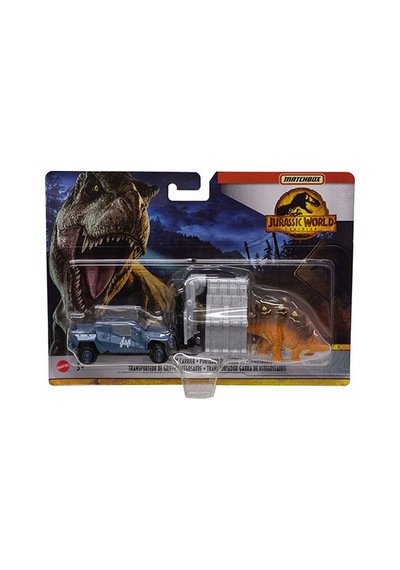 Matchbox Jurassic World Dinozor Taşıyıcı Araçlar Stegosaurus Claw