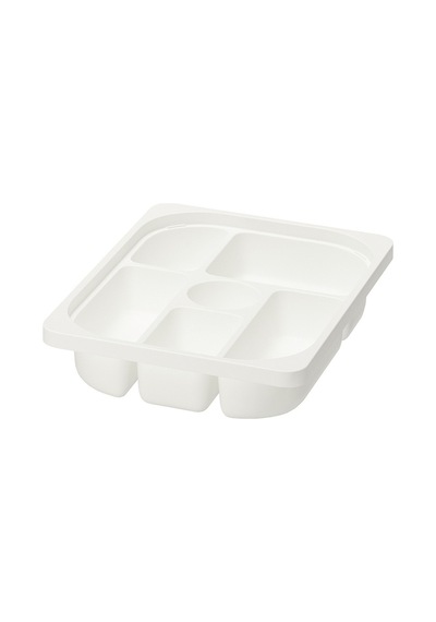 Ikea Beyaz Dayanıklı Saklama Kutusu 42x30x5 Cm Oyuncak Düzenleyici Çocuk Odası