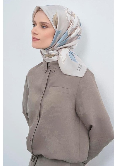 Armine İpek Eşarp 2026 Yaz - 9509-05 Taş Vizon Sura