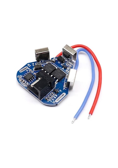 3s 6a Bms 12.6v 18650 Lityum Lipo Pil Sarj Koruma Modülü Adaptör Girişli