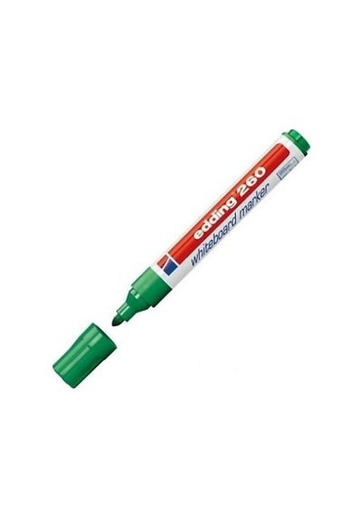 Edding Tahta Kalemi Yuvarlak Uçlu 1.5-3mm Yeşil 260 Çok Renkli