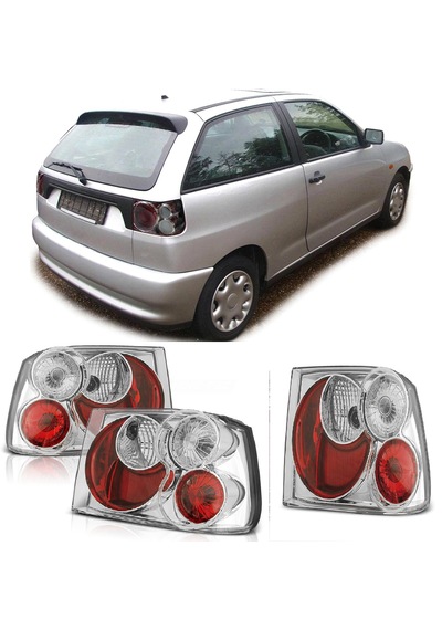 Seat İbiza 1993-1998 3d Şeffaf Krom Arka Stop