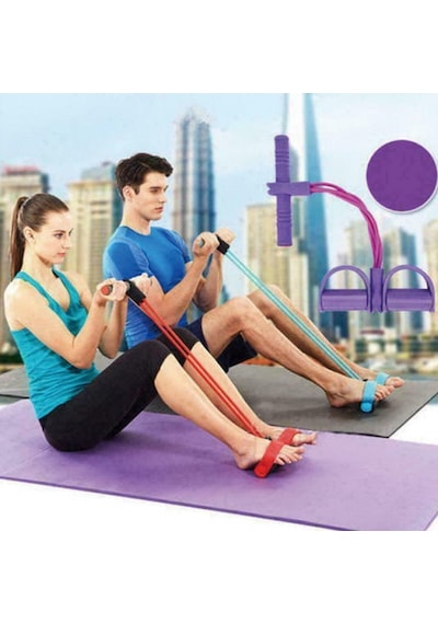 Body Trimmer Egzersiz Aleti Direnç Lastiği Spor Aleti Egzersiz İp
