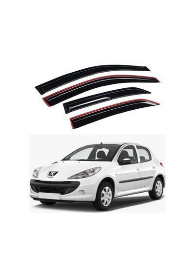 Peugeot 206 Mugen Tip Cam Rüzgarlığı