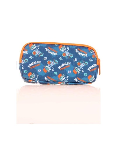 Kaukko Kids 3 Bölmeli Kalem Çantası Fast Brooklyn Mavi L8171
