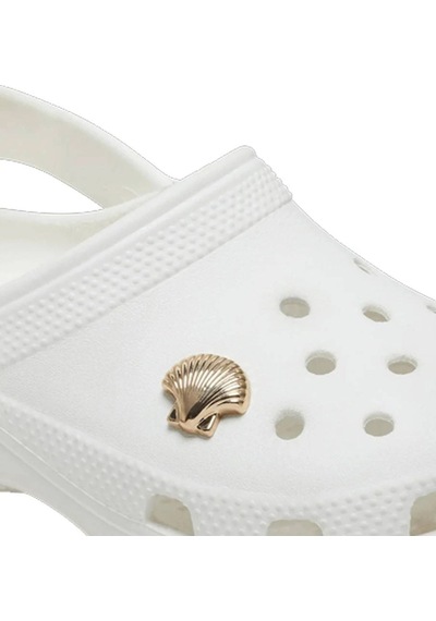 Crocs Jibbitz Gold Shell Charm Karışık-Çok Renkli