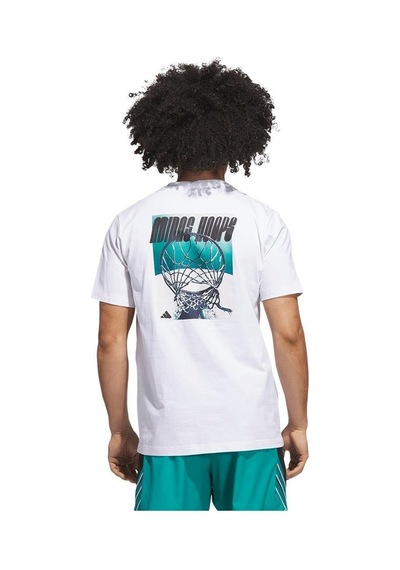 Adidas Erkek Beyaz Sweatshirt Hd Novelty T 1 Jx1782 Beyaz