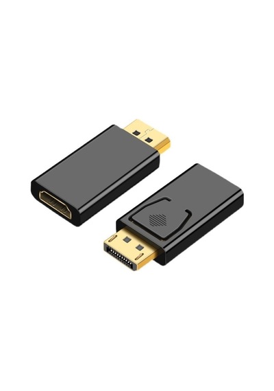 Lunatic 4649 4k Destekli Displayport Hdmı Çevirici Dönüştürücü Adaptör Displayport V1.2 Destekli 10.8gbps'ye Kadar Video Bant