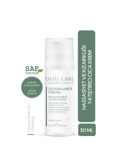 Cıcabalance Cream 50 Ml Tüm Cılt Tıplerı Madecassosıde & Nıasınamıd