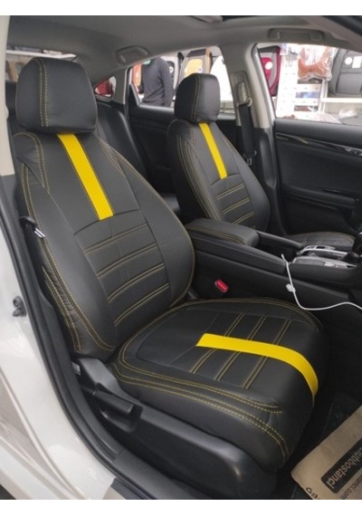 Honda Civic Araca Özel Deri Oto Koltuk Kılıfı (468842144)