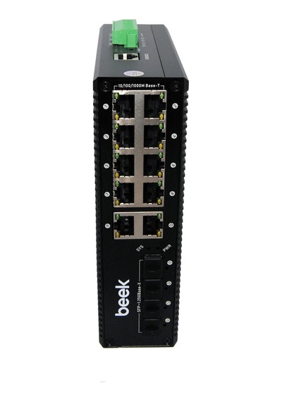 8 Ports Gigabit Industrial Poe Switch With 4g Sfp-131498