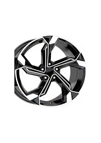 18 İnç 5x112 A3 A4 Golf Octavia Jetta Caddy Uyumlu Siyah E