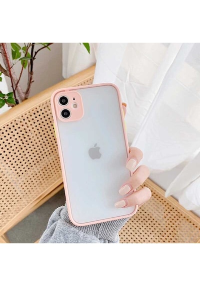 Apple Uyumlu iPhone 8 Plus Kılıf Zore Hux Kapak Lacivert