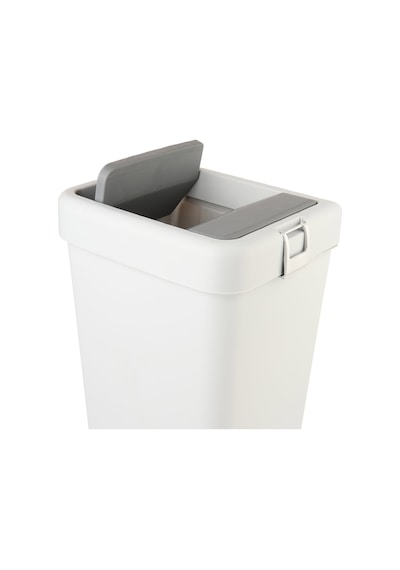 Motekk Çöp Kovası - Beyaz - 40 Lt