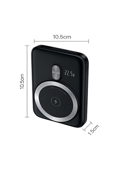 Acl PW103 5000 mAh 22.5 W Kablosuz Taşınabilir Hızlı Şarj Powerbank