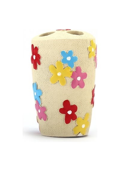 DİŞ FIRÇALIK RENKLİ PAPATYALI POLİRESİN 5X5X11CM Diğer