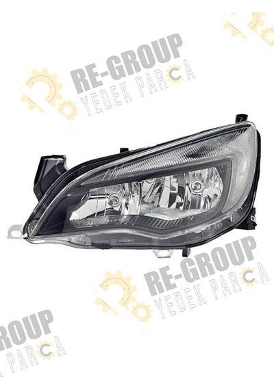 Opel Astra J Ön Far Siyah Zemin Halojen 2012-2017 -sol- 1216724