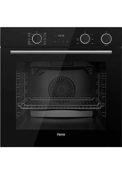 Ferre Steamart&Fryart Serisi XE64CS - CS205 - D063 Siyah Ankastre Set