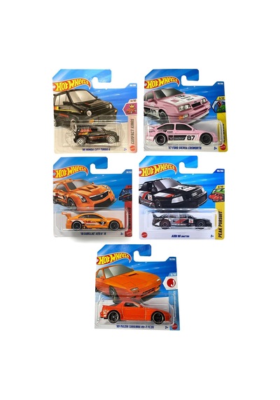Hot Wheels Regular 5'li Başlangıç Seti - Özel Koleksiyon Metal Araba Seti Çok Renkli