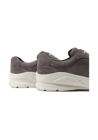 Deery Hakiki Süet Gri Sneaker Erkek Ayakkabı - 01879Mgrıc01 Gri