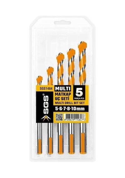 Sgs 1484 Multi Matkap Ucu Seti 5 Parça