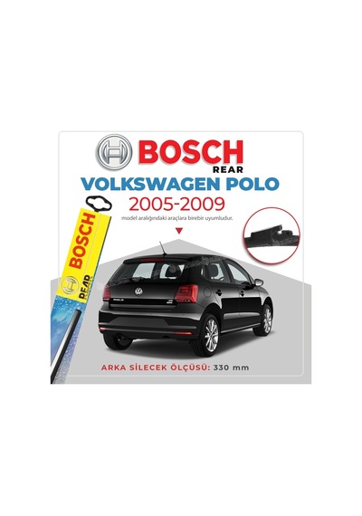 Bosch  Rear Volkswagen Polo 2005 - 2009 Arka Silecek - A330H