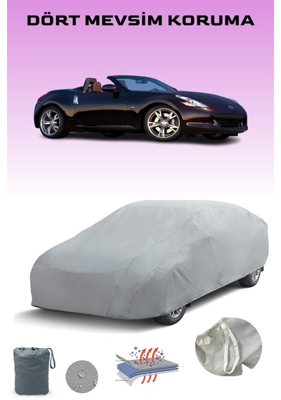 Nıssan 370z Roadster 2009 - 2012 Araba Brandası Oto Branda Gri