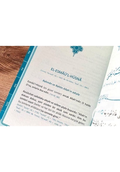 DUA (Evrâd-ı Şerîfe) Cep Boy Arapça+Türkçe - TURKUAZ (Genişlet... 9789758757596