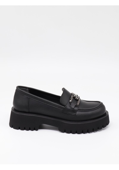 Nesilshoes Nesil Shoes Ermod 220 Siyah Makosen Kadın Ayakkabı