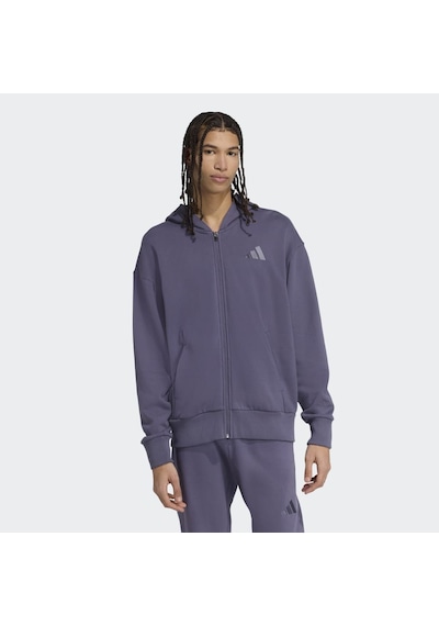 Adidas Jv7232 M A Szn Ft Fz Erkek Eşofman Üstü Mavi