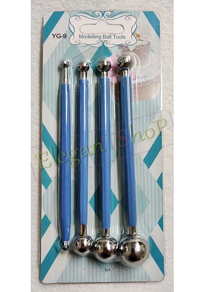 Çiçek Ütüsü - Top Ütü 4Lü Set