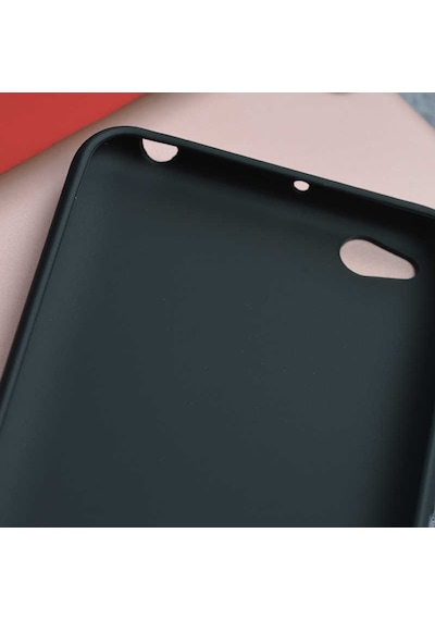 Xiaomi Redmi Go Kılıf Zore Premier Silikon Kapak Siyah