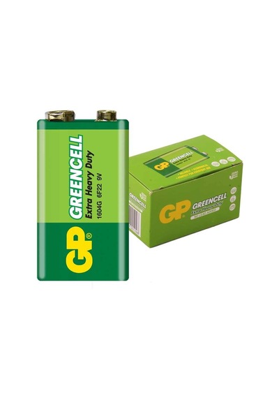 Gp 1604g-b Greencell 9 Volt Pil 10lu Paket -92435