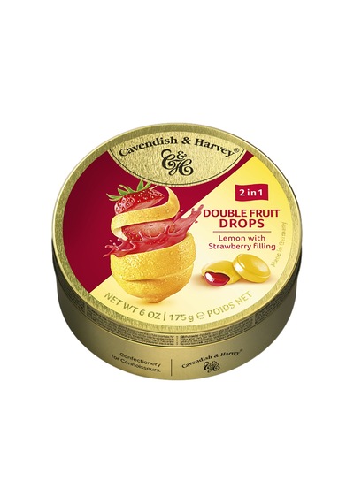 Cavendish Harvey Çilek Dolgulu Limonlu Şeker 175 G - 8 Adet Tarı