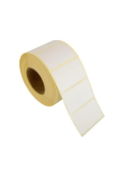 Tanex Eco Termal Barkod Etiketi 50 Mm X 25 Mm 40 Mm Çaplı 1000'li 1 Rulo 50