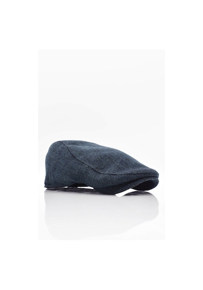 Külah Erkek Yün Şapka Heritage Kışlık Kasket Flat Cap-lacivert - Standart Lacivert