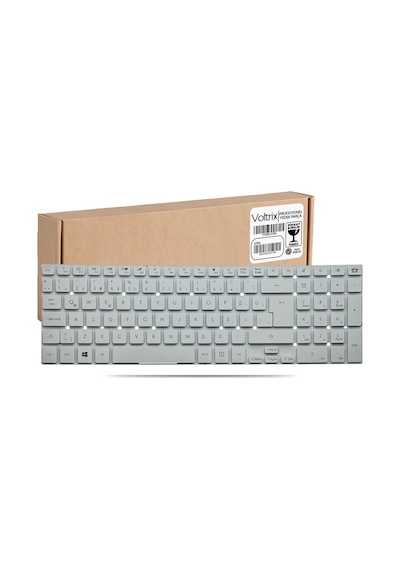 Acer Aspire Z5we1 E1-530 , E1-570 , E1 Uyumlu Notebook Klavye - Beyaz Tr