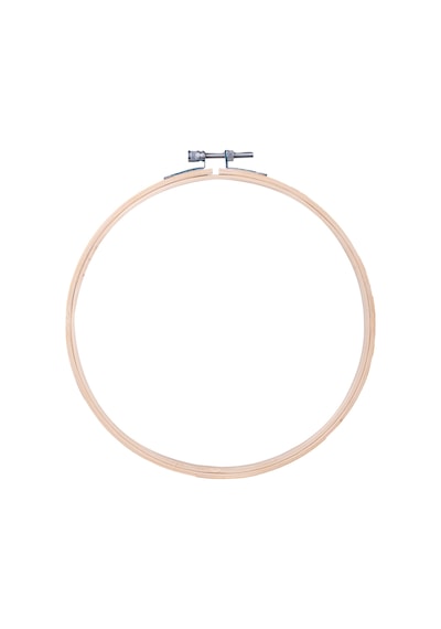 Nakış El İşi Kasnağı Vidalı Ahşap 26 Cm