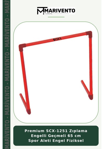 Premium Scx-1251 Zıplama Engelli Geçmeli 65 Cm Spor Aleti Engel Fiziksel