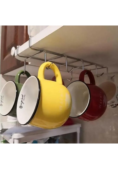Mutfak Dolap İçi Düzenleyici, 28 Cm Genişlik, 20 Cm Yükseklik, 5,5 Cm Derinlik Çok Renkli