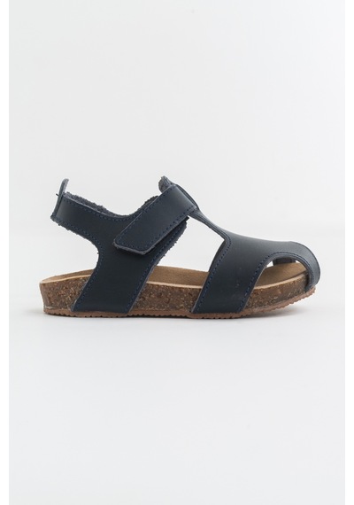 Mnpc Unisex Lacivert Deri Ortopedik Destekli Çocuk Sandalet Lacivert (531051960) Lacivert