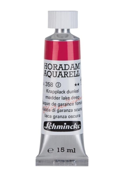 Schmincke : Horadam Aquarell Artist Sulu Boya : 15 Ml Tüp : Seri 2 358 Madder Lake Deep