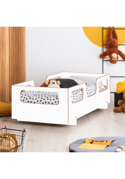 Mocha Montessori Yatak Tek Kişilik Mdf Karyola
